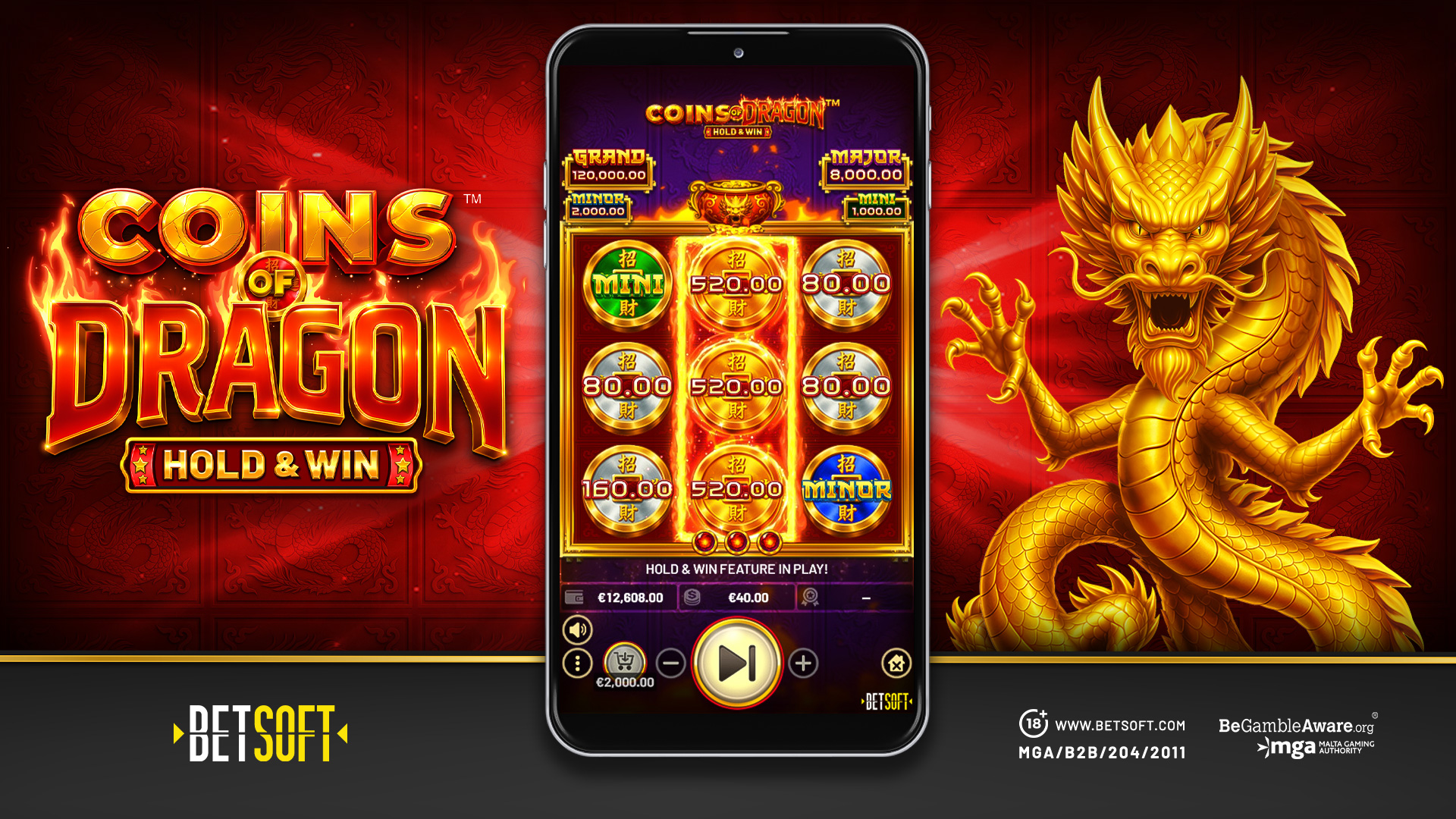 Coins of Dragon – Hold & Win