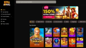 Mega Bonanza Casino - Homepage